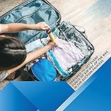 KEPLIN Vacuum Storage Bags | Maximise Space and Store Clothes, Bedding, Towels, Duvet & Pillow | Space Saver Air Suction Bag with Secure Double Zip + Valve | 6 Pack X-Large (80cm x 100 cm) - Image 5