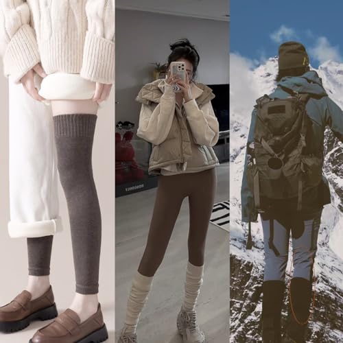 Changyexi S-01 Warm Leg Warmers,4 Pairs-Women'S Winter Thigh High Stockings & Knee High Socks thumb #4