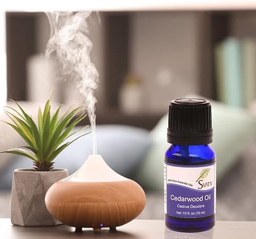 Miniatura 2 de SVATV Aceite esencial de madera de cedro de grado terapéutico aceites de aromaterapia aceites aromáticos para difusor de yoga masaje y bricolaje