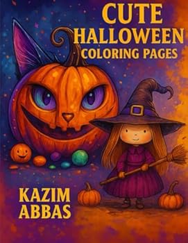 Paperback Cute Halloween Coloring Pages Book