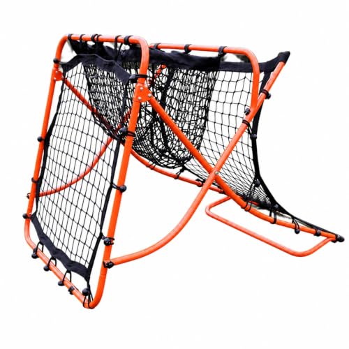 Aymzbd Double Acting Flyback with Rectangular Stable Base and High Tension Black Mesh for Passing and Receiving Suitable for All Skill Levels