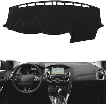 Car Dashboard Cover Sun Shade Avoid Light Mat Pad Dashboard Grip Mat Instrument Panel Carpe for Ford Focus 3 MK3 2012 2013 2014 2015 2016 2017 2018 LHD
