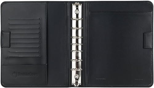 Miniatura 2 de FranklinCovey - FC Basics Spacemaker - Carpeta abierta de vinilo (clásica, negro)