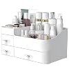 Cologne Perfume Organizer With Drawers,Large Perfumes Vanity Countertop Storage,Perfume Stand for Cologne, Deodorant, Beard, Shaving Lotion,Skincare,Dresser Organizer Room Decor for Men,Gifts for Men
