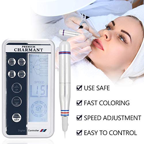 Permanent-Make-up-Maschine ZJchao Tattoo Pen Kit mit Nadeln
