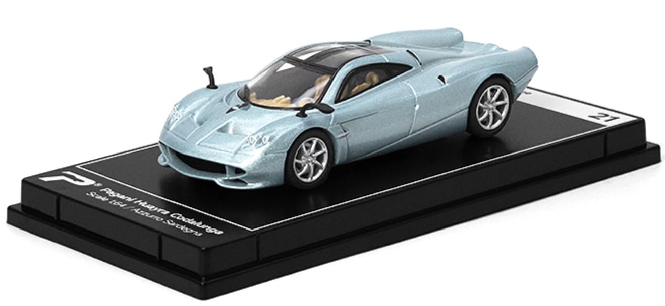 PosterCars - 1:64 Scale Pagani Huayra Codalunga Azzuro Sardegna