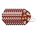NIMIZIA 10 Stück Weihnachtsmaske Erwachsene Mundschutz 5 Lagige Schutz_Maske mit Motiv,Bunt Weihnachten Bandana Mund Nasenschutz Staubdicht Mund-Nasen Bedeckung Atmungsaktiv für Damen Herren