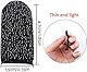 Newseego PUBG Mobile Game Finger Sleeve [6er Pack], Touch Screen Fingerhülse Atmungsaktiv Anti-Sweat-empfindliche Ziel- und Zieltasten für Überlebensregeln/Knives Out für Android & IOS - Schwarz