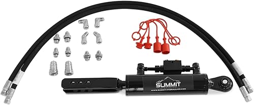 Vista 7 de Summit Hydraulics Kit de enlace lateral de doble efecto, cilindro de tractor de categoría 1