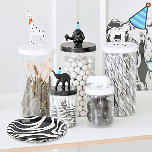 Cieovo 40 Pack Disposable Plates Zoo Animal Print Party Paper Plates Dessert Plates For Jungle Safari Animal Theme Baby Shower Birthday Wedding Party Supplies #TOP3