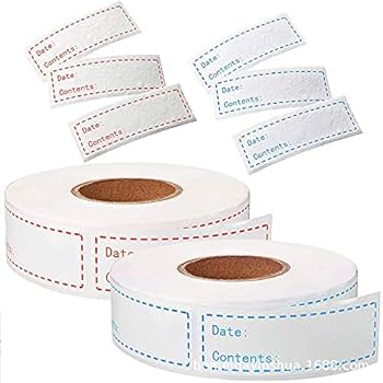 Amazon | dodtazz 冷蔵庫 ラベルシール 保存容器 剥がせるシール 食品