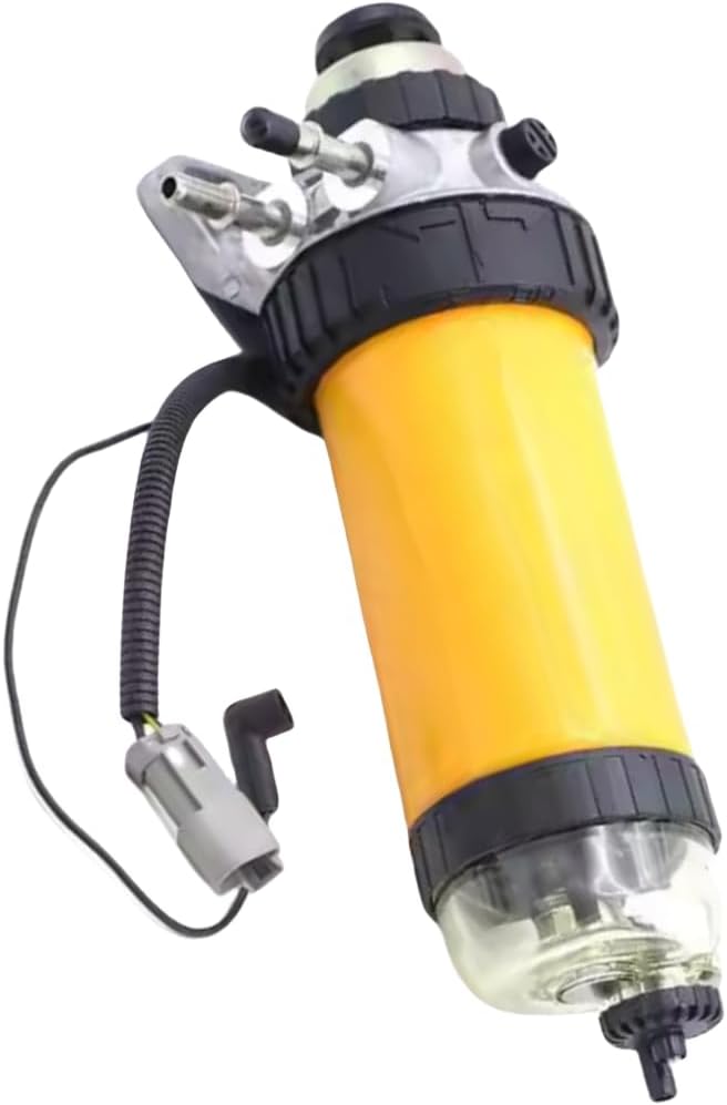 332/D6723 32/925949 Fuel Filter and Lift Pump Assy Compatible with JCB Diesel MAX 444 Engine CAT 422E 428D 428E 432D