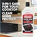 Weiman Ceramic and Glass Cooktop Cleaner - Heavy Duty Cleaner and Polish (10 Ounce Bottle and 3 Scrubbing Pads)