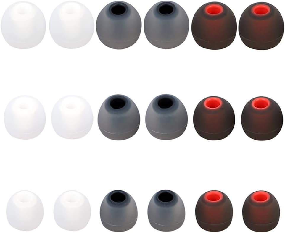 Earbud Tips Replacement Earbud Tips Earbud Cover Silicone Earbuds Rubber Tips Earbuds Tips Earbud Caps Silicone Earbud Tips Fit For In-Ear Headphone(Inner Hole From 3.8mm-5.1mm Earphone) 9 Pairs S/M/L Earbud Tips Replacement Earbud Tips Earbud Cover Silicone Earbuds Rubber Tips Earbuds Tips Earbud Caps Silicone Earbud Tips Fit For In-Ear Headphone(Inner Hole From 3.8mm-5.1mm Earphone) 9 Pairs S/M/L
