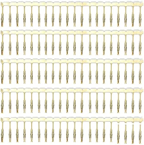 100 Pieces Tube Socket Pins, Nixie/VFD Tube Socket Female Pin