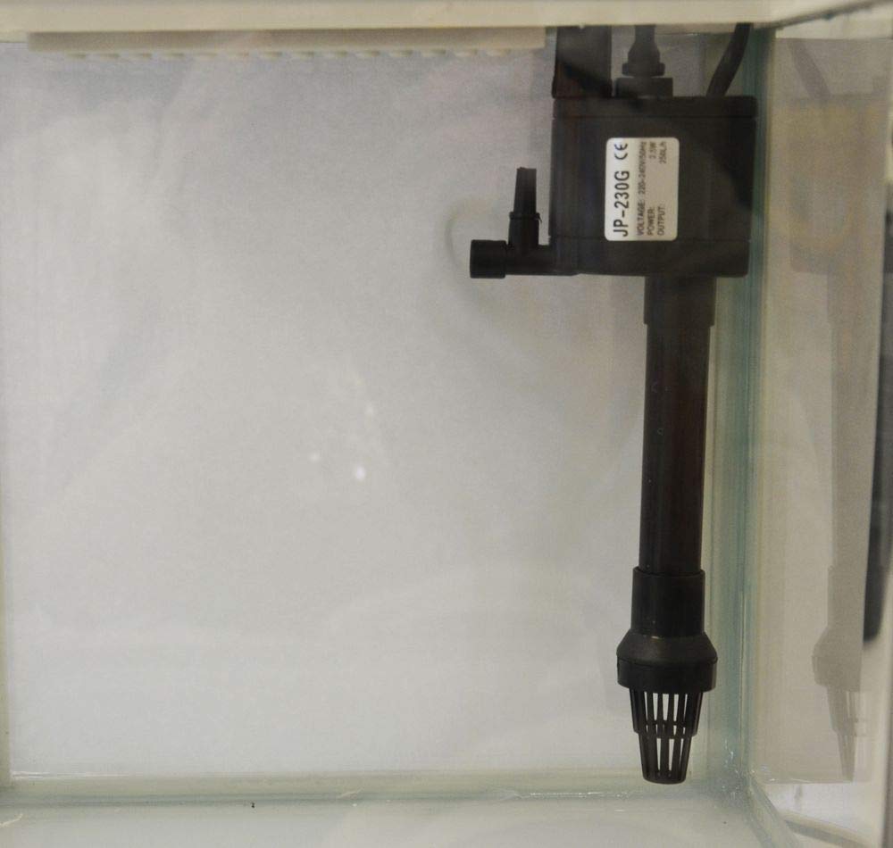 AquaOne Hr-230 schwarz inklusive Dekoration Nano Aquarium Komplettaquarium Filteranlage Nanoaquarium Set Filter Beleuchtung