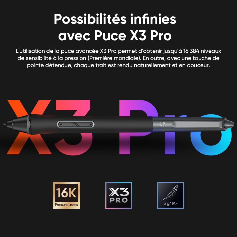 XPPen Deco Pro MW (Gen 2) Tablette Graphique Bluetooth 5.0 16K Niveaux de Pression Sans Écran