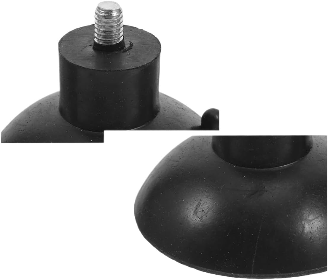 Threaded Rubber Feet Duty Anti-Vibration Pads Screw On Leveling for Appliances Furniture Washing Machine Stable