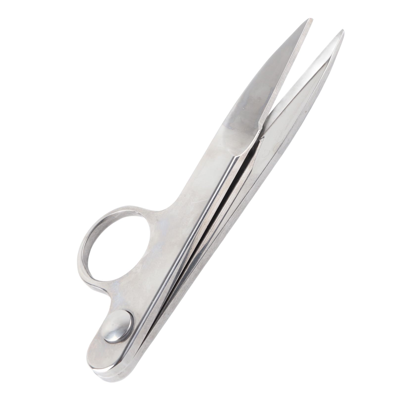 Premium Stainless Steel Thread Snips - Mini Trimming Scissors for Sewing Fabric Cutting, and Crafting, Safe Protective Sleeve Included