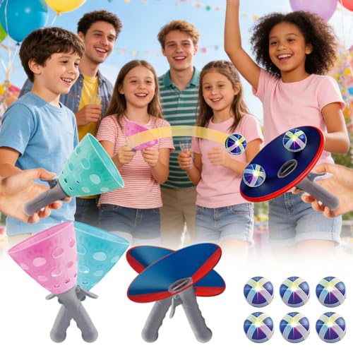 Juego de pelota de captura ligero y resistente para ejercicio interactivo familiar 3
