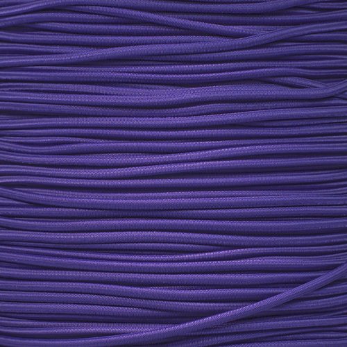 West Coast Paracord Shock Stretch Bungee Cord – 1/8 Inch Diameter (25 Feet, Purple) — image 1