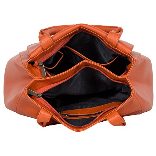 Image of Bagsy Malone Lam Gamboge Handbag