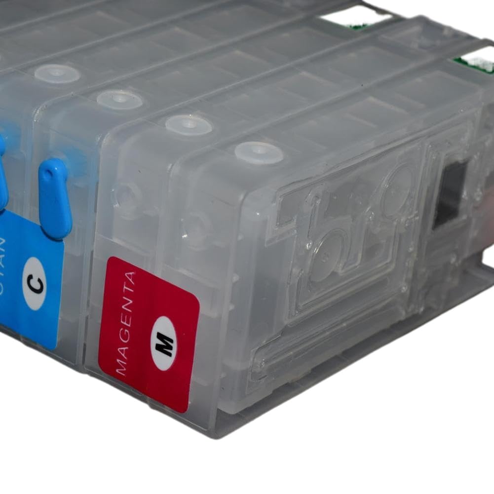 Cartuccia d'inchiostro ricaricabile vuota con chip usa e getta compatibile con le stampanti DISC PP-100, PP-100AP, PP-100II, PP-50