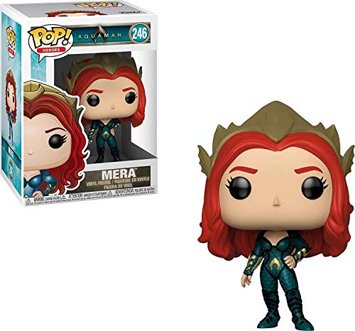 Funko POP! Vinyl: DC Aquaman: Mera - Aquaman 2018 - Figuras Miniaturas Coleccionables Para Exhibición - Idea De Regalo - Mercancía Oficial - Juguetes Para Niños Y Adultos - Fans De Movies