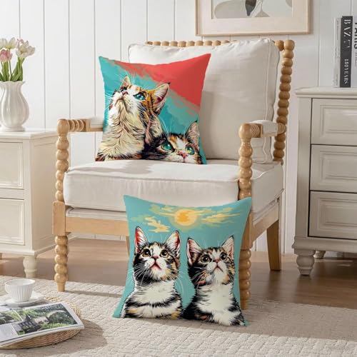 Housse coussin 80x80cm en velours double face de qualité premium - 4