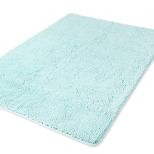 Yeaban Large Bathroom Rug 40"x60" - Thick Chenille Long Bath