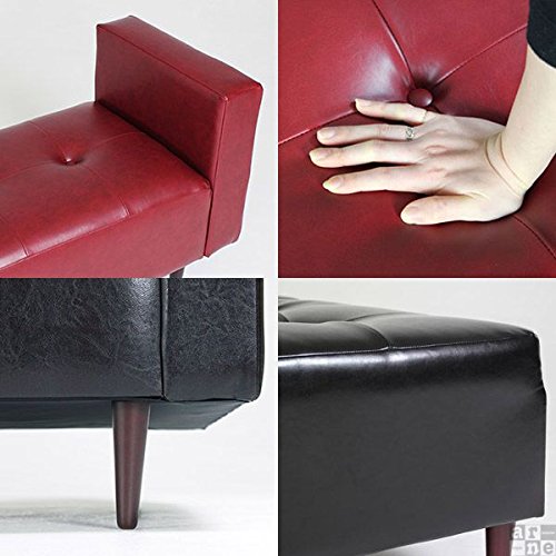 Amazon.co.jp: arne ベンチソファー 背もたれなし 2人掛け 日本製