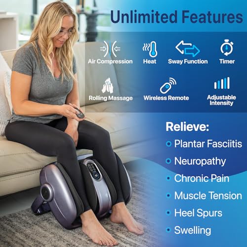 Image of Miko Shiatsu Foot Massager with Heat and Deep Kneading