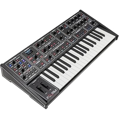 Sequential Fourm Compact Polyphonic Analog Synthesizer