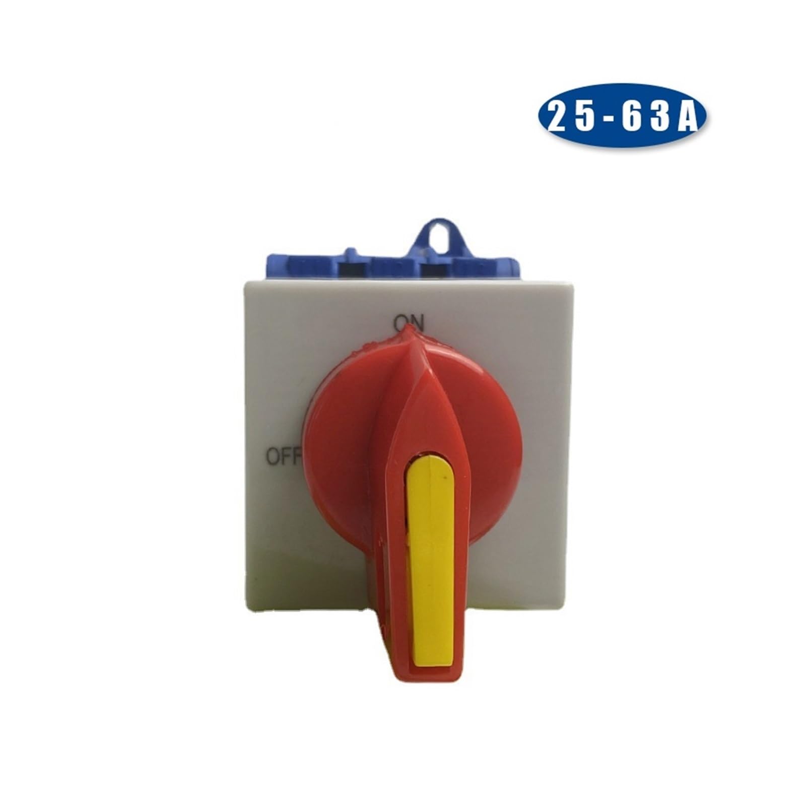 Interruttore sezionatore off-ON Pannello Montaggio su Guida DIN 3/4P 690V 25/32/40/63/80/100A Lucchetto di disconnessione Sostituzione LW30(3P,25A)
