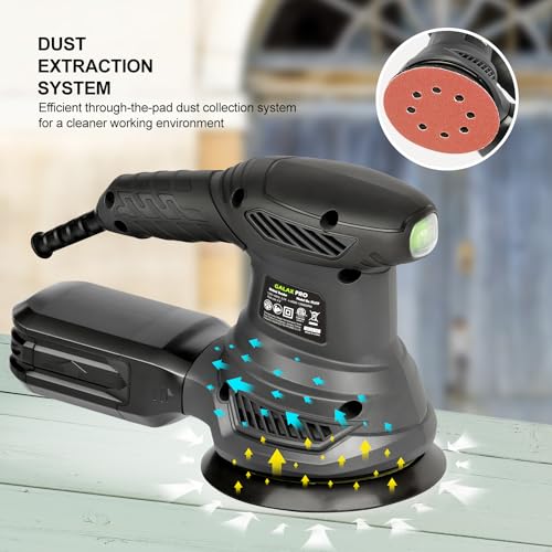 Image of GALAX PRO 2.5A 13000RPM Rotary Electric Orbital Sander with 6 Various Speed
