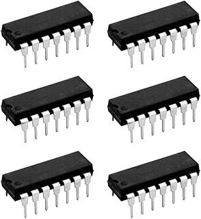 7419 Hex Inverter with High-Voltage Open Collector Outputs (Pack of 6 ICs)