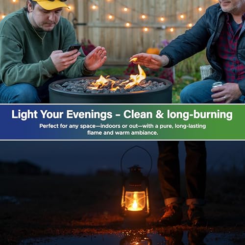 Image of Firefly Fuel - Eco-Friendly Lamp Oil & Tiki Torch Fuel - Clean Burning, Odorless, 1 Gallon