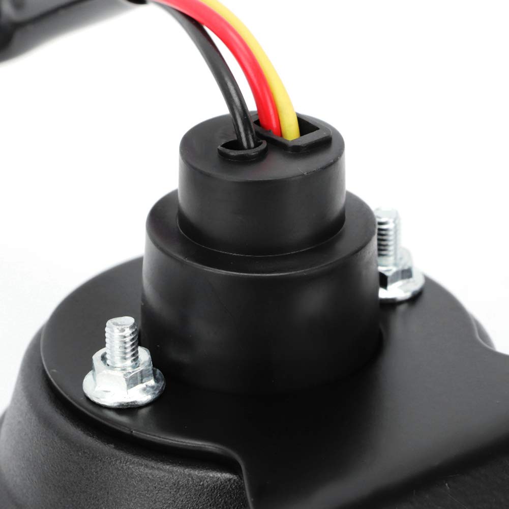 Fanale LED Posteriore in Lega Di Alluminio - Lampada Stop, Luce Freno Accessorio Nero