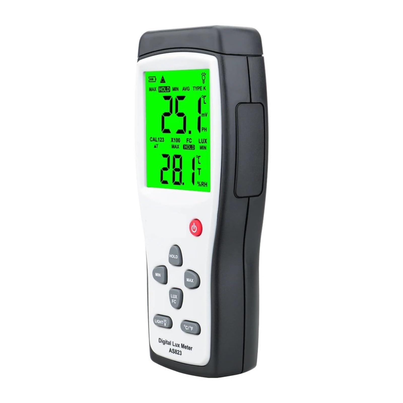 Espectro de luz, Luxómetro Digital 200.000Lux fotómetro iluminómetro espectrofotómetro medidor de luz for una medición precisa la iluminación