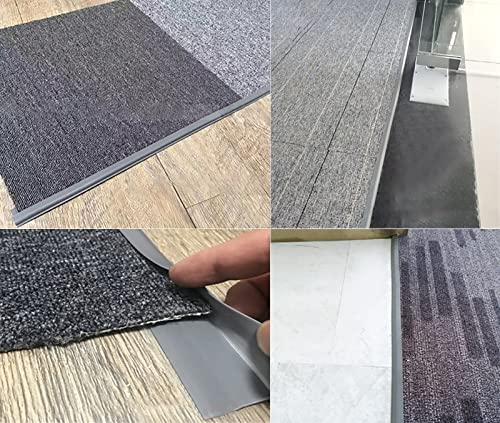 Tira de borde de alfombra de PVC autoadhesiva y protector de suelo recortable 2