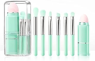 Juego de brochas de maquillaje retráctiles 8 ...