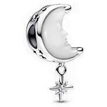 Charm Sparkling Crossover Star,Cupid Heart,Cross in Heart,Peacock,Rose,Skier, Charm Silver Womens Necklace Bracelet DIY pendant Fit for European Bracelet
