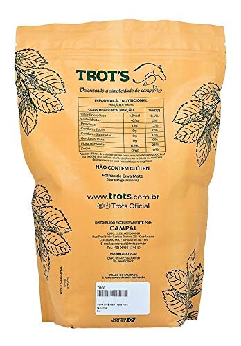 Erva Mate Tereré Trots Premium Pura Folha 500 g