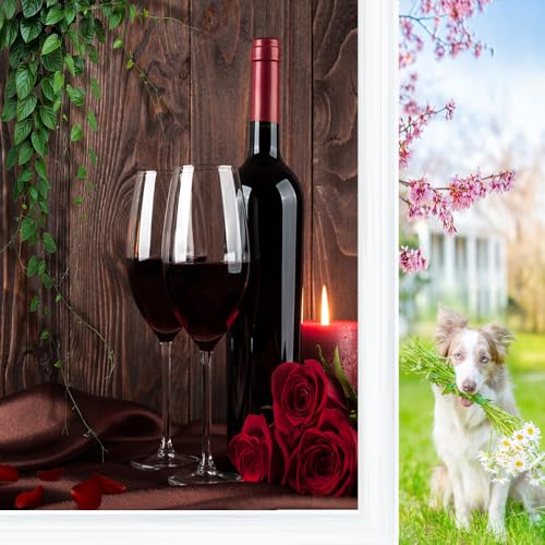 Vinilo decorativo Modern Red Wine 17.7x23.6 pulgadas miniatura 1