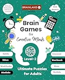 Brain Games for Creative Minds - Ultimate Puzzles for Adults - Level 2 - A...