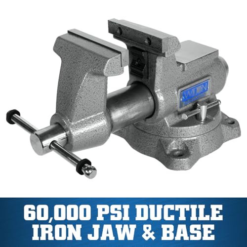 Image of Wilton Mechanics Pro Bench Vise, 4-1 /2 inch Jaw Width, 4 inch Jaw Opening, 3-1 /2 inch Throat (Model 845M)