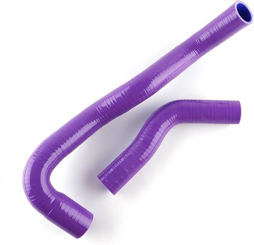 Miniatura 7 de Manguera de refrigerante de radiador de silicona para Toyota HILUX 2.4 DIESEL LN65 LN60 LN61 (azul)