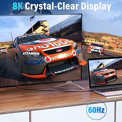 Image of ACASIS [Intel Certified Thunderbolt 4 Cable 3.3ft, 40Gbps Data Transfer, 100W PD Charging, 8K Video, Compatible with Thunderbolt 4 /3, USB-C, USB4 Devices, Black (3.3ft /1m)