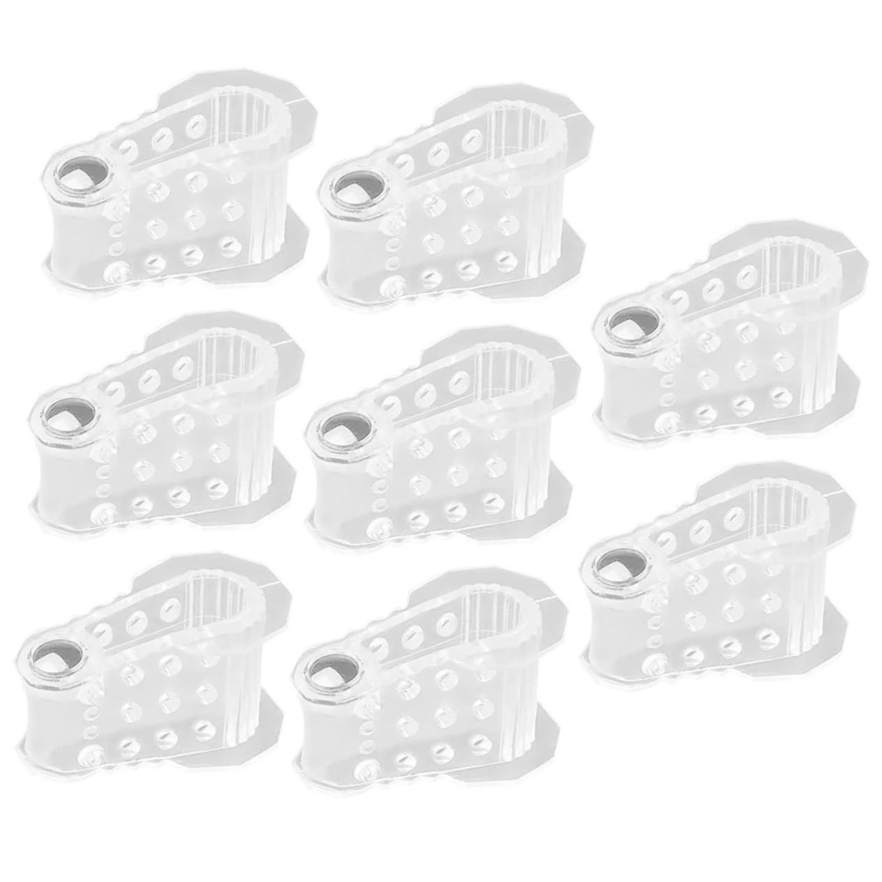 PartyKindom 4 Pairs Magnetic Toe Separators for Toe Correctors for Women Men Comfortable Design for Foot Care