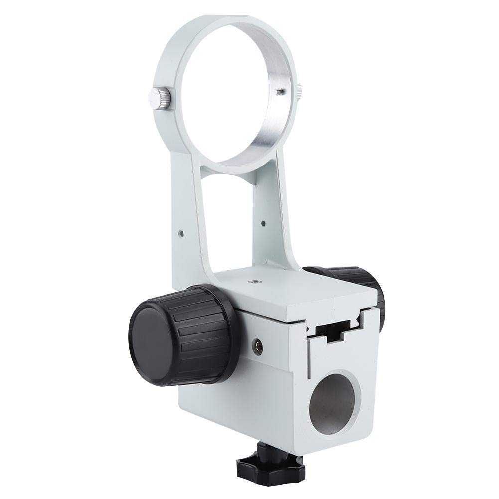 Soporte enfocado para microscopio, diámetro del soporte para microscopio estéreo Soporte de enfoque de 76 mm con